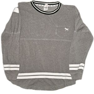Victoria's Secret PINK Gray Crewneck Sweater